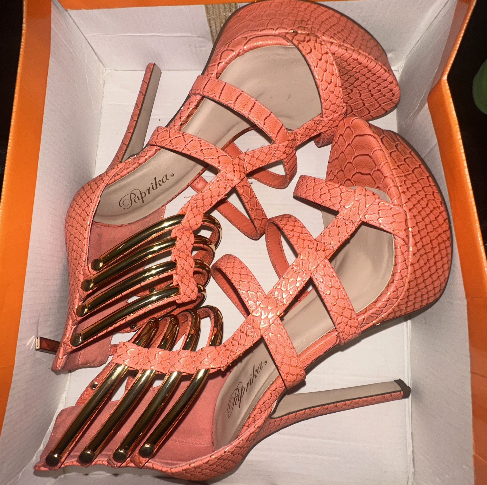 Paprika Heels