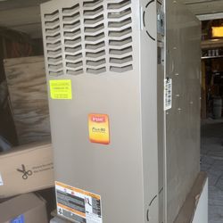 Gas furnace 110,000 btus 5 burner 80% efficiency