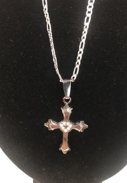 Brand New Stainless Steel Chain and Charm Set