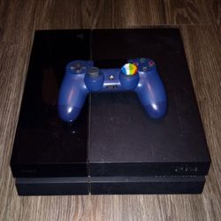 PlayStation 4 with Games and Controller