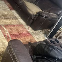 2 Set Recliner Sofa