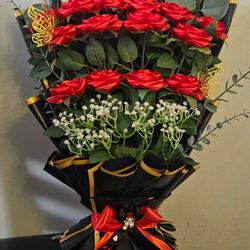 Flower Bouquet Soft Touch Realistic 