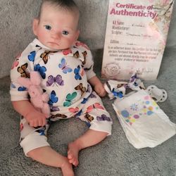 Reborn Premiee Baby "KRISTEN" with COA. 