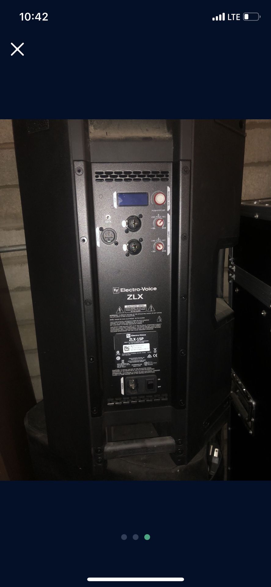 2 EV 15” Powered Speakers for Sale in Fullerton, CA OfferUp