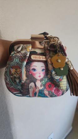 Monedero Con Pulsera Nicole Lee Colección Virtual Friend Original