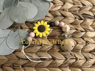 Beaded Pacifier Holders 