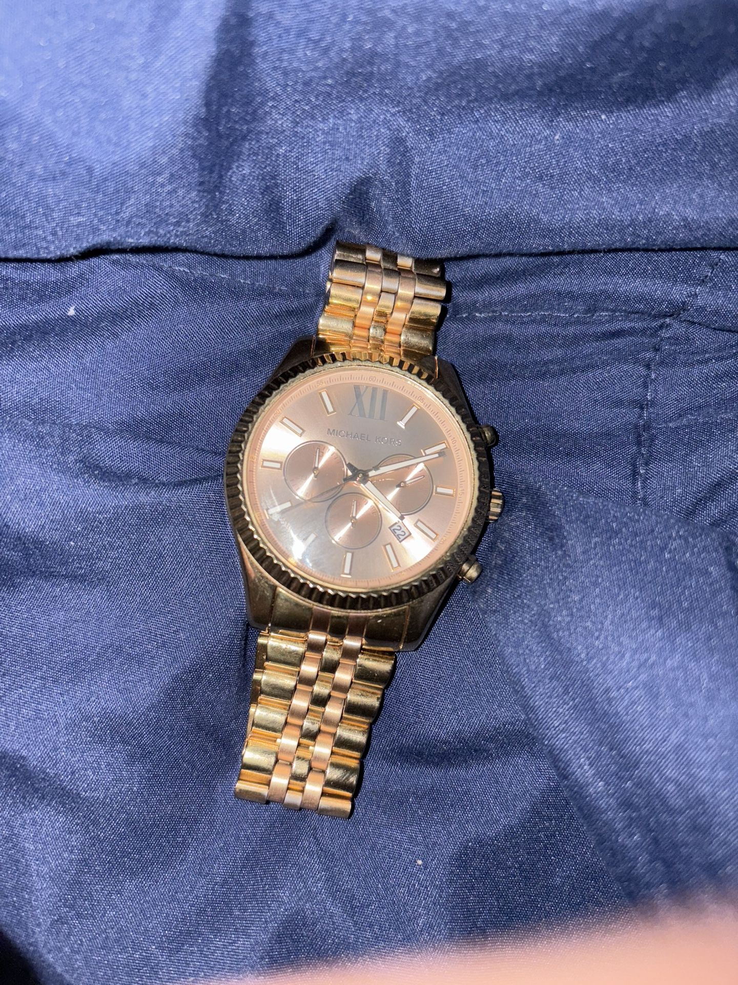 Gold Michael Kors Watch