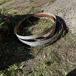 Wine Barrel Metal Rings