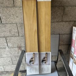 36" Floating Wood Shelf Natural - Threshold™: Modern Storage, Open Shelving, Wall Mount, 33lb Capacity