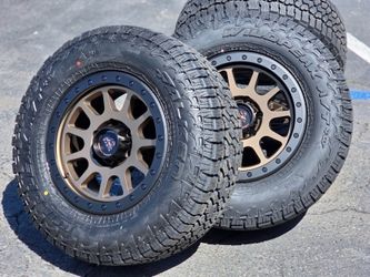 17" BASTA RF1 wheels Falken tires Toyota Tacoma 4Runner Tundra Lexus