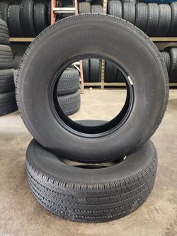 🔥 (2) LT 245 75 16 Bridgestone All Season Tires