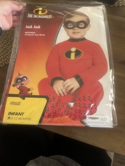 Jack Jack Costume 6-12 Months