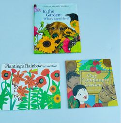 Garden kids-10 books-NEW-reading, science, Classroom, teacher, flowers, food, non-fiction