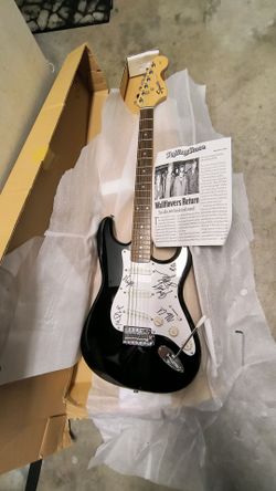FENDER AUTOGRAPHED by Jakob Dylan and the Wallflowers