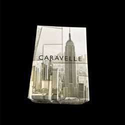 Caravelle Black Beige Single Watch Presentation Box 1-3 Watches Cardboard