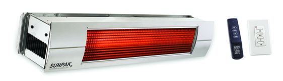Sunpak S34 TSR Natural Gas Patio Heater w/ Remote — Brand New