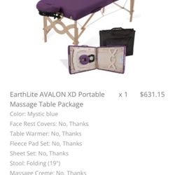 Brand New portable massage table
