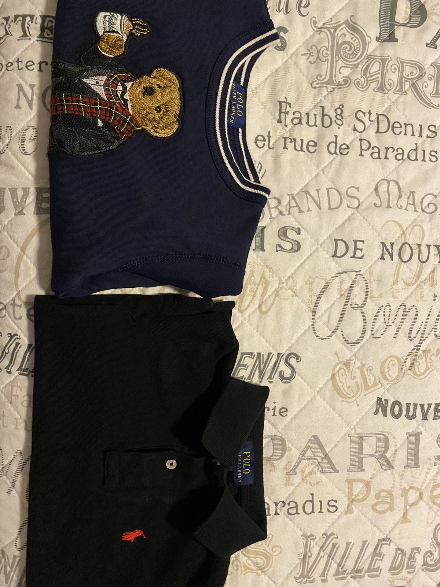 (2) 2T Polo Shirt/ Sweatshirt