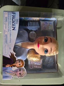 Elsa styling Doll head