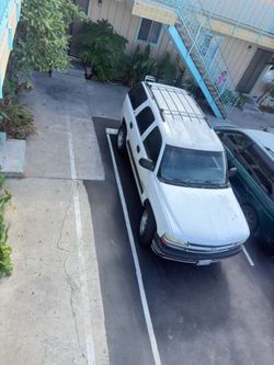 White Chevrolet Suburban Full-Size SUV