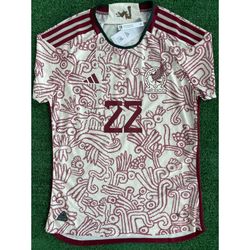 ADIDAS MEXICO WORLD CUP 2022 AWAY LOZANO JERSEY