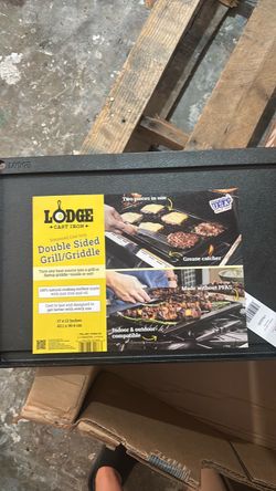Lodge Cast Iron Double Sided Grill/Griddle