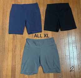Women’s Biker Shorts-Size Large, XL, 2XL