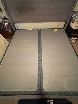 2 Full Boxsprings + Free King memory mattress