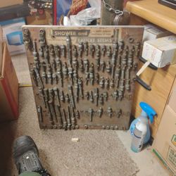 Retail Display Shower And Faucet Stems Vintage Antique Rare Hard To Find Parts