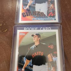 Buster Posey rc 2010, 2011