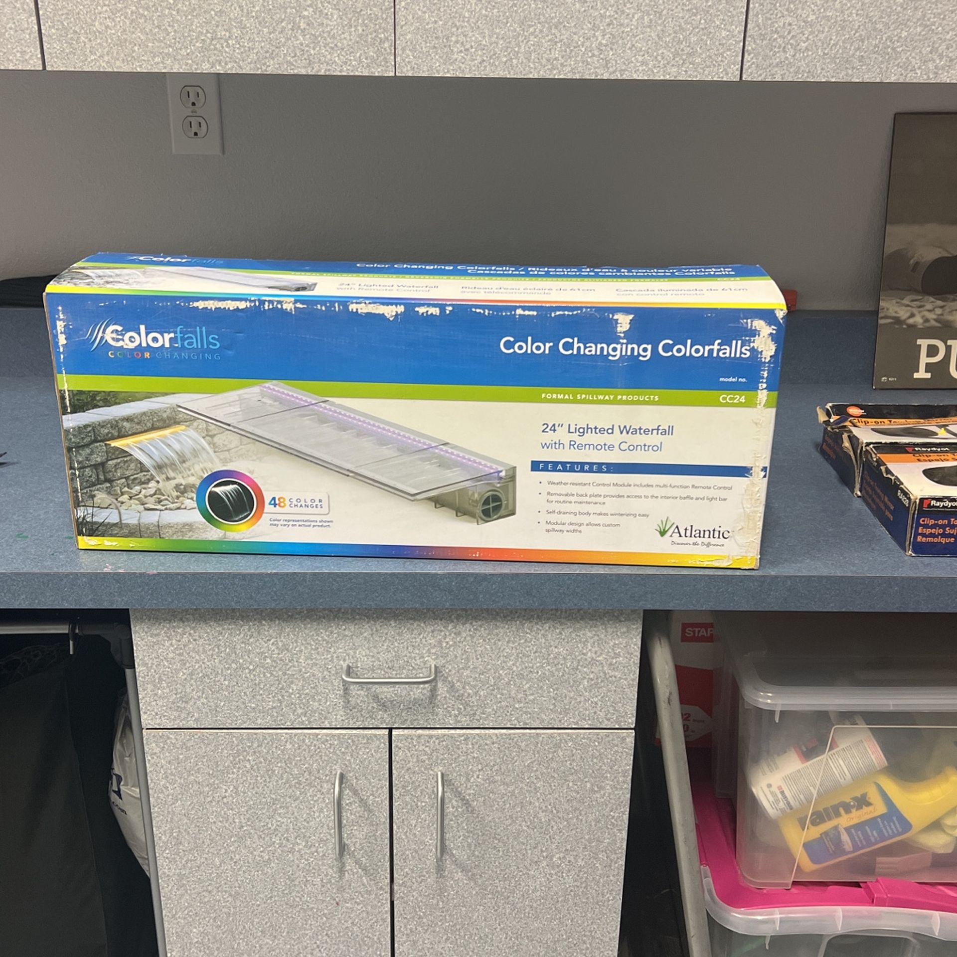 water fall no remote just the main frame