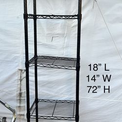 5 Tier Metal Wire Shelving
