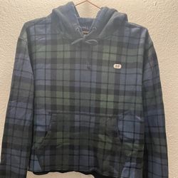Abercrombie & Fitch Plaid Hoodie Size S