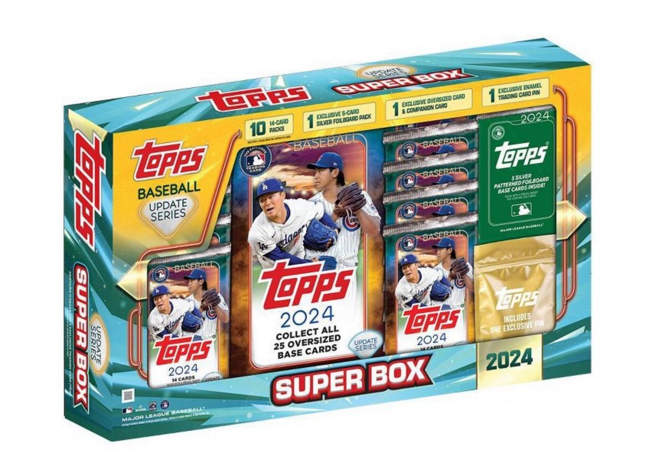2024 Topps Update MLB Baseball Super Box SEALED