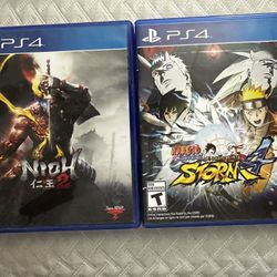 PlayStation 4 Game Lot See Description For Details