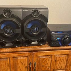 Sony Stereo with Speakers (M20)