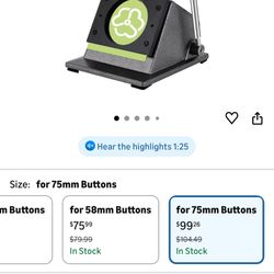 3” Button Paper Cutter 