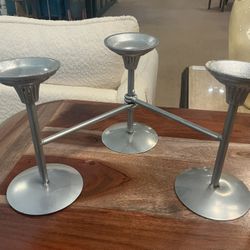 Three Candle Stick Holder