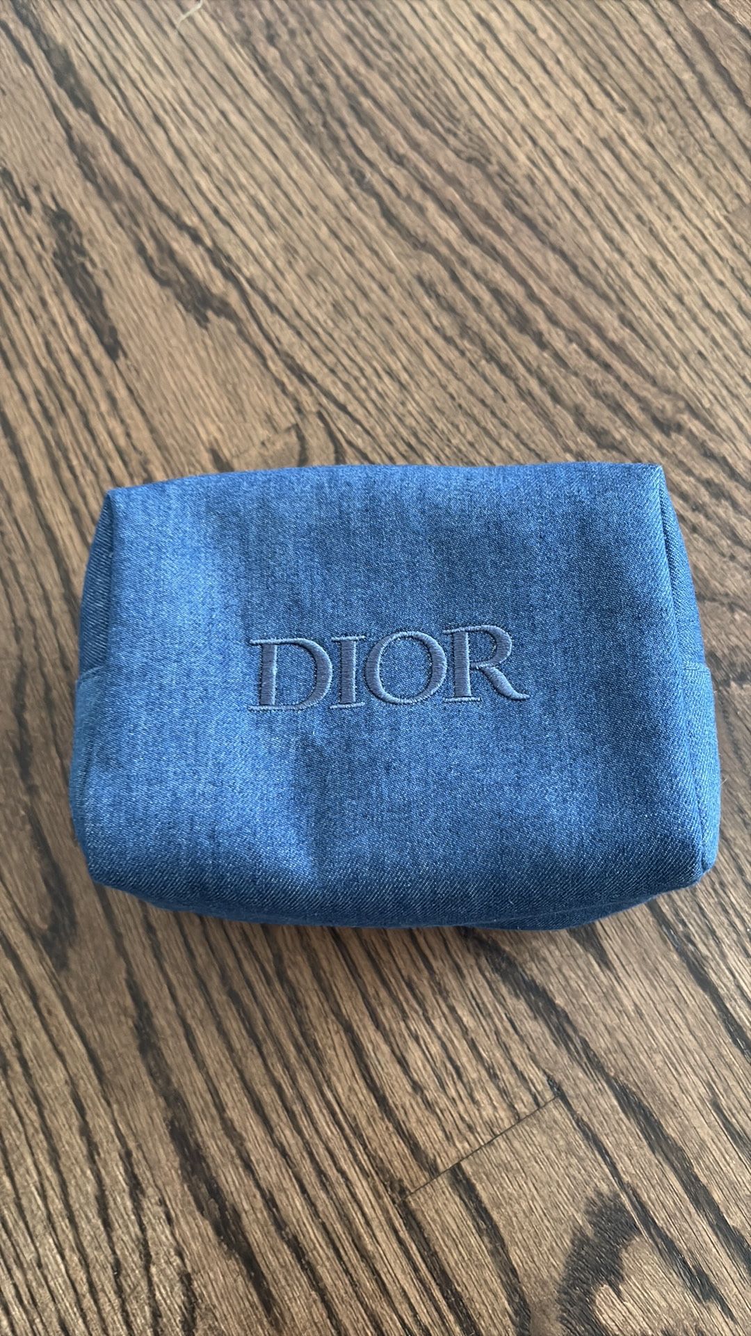 DIOR Beauty Blue Denim Cosmetics Pouch
