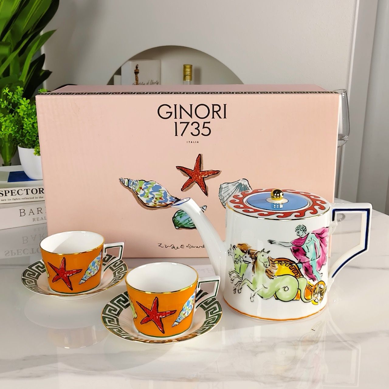 Ginori 1735 Te Pot Set 