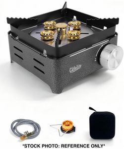 Cafelite Portable 5 Burner Camping Gas Stove