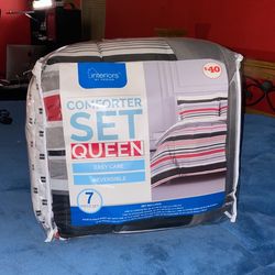 COMFORTER SET QUEEN 