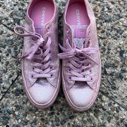 Size 10 Pink Converse 