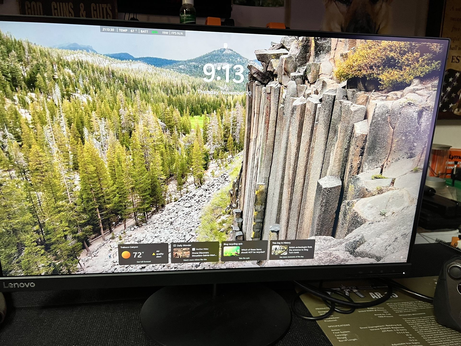4K Lenovo Monitor 29in 