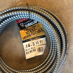 steel armored cable