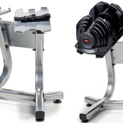 Dumbbells Bow flex With Stand 