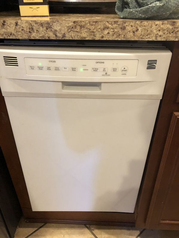 Custom size small white kenmore dishwasher. for Sale in Columbus, OH