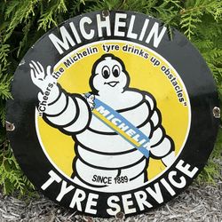 30” Porcelain Sign 