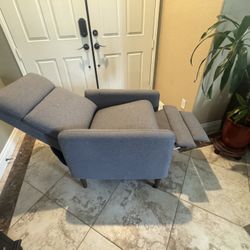 Grey Recliner Chair