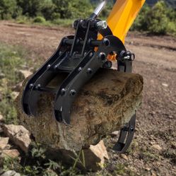 New Mini Excavator Grapple Claws Attachment for 1 Ton 2 Ton Machines